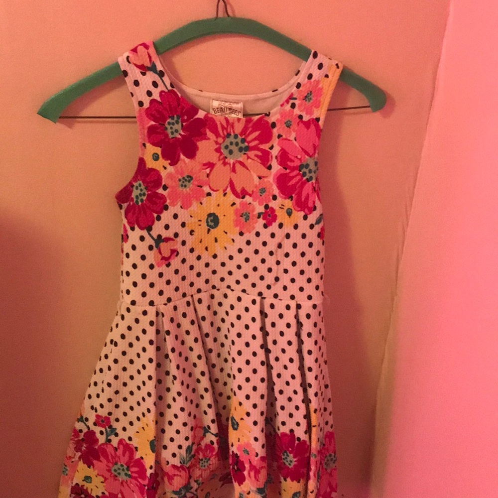 Floral print children’s dress